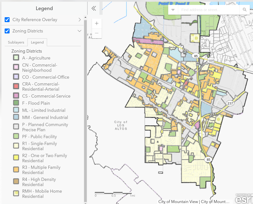 Mountain View Zoning